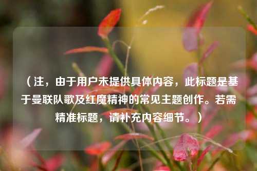 （注，由于用户未提供具体内容，此标题是基于曼联队歌及红魔精神的常见主题创作。若需精准标题，请补充内容细节。）