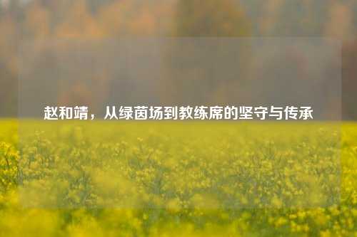 赵和靖，从绿茵场到教练席的坚守与传承
