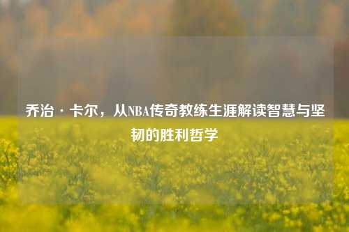 乔治·卡尔，从NBA传奇教练生涯解读智慧与坚韧的胜利哲学