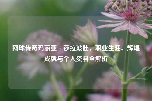 网球传奇玛丽亚·莎拉波娃,职业生涯、辉煌成就与个人资料全解析